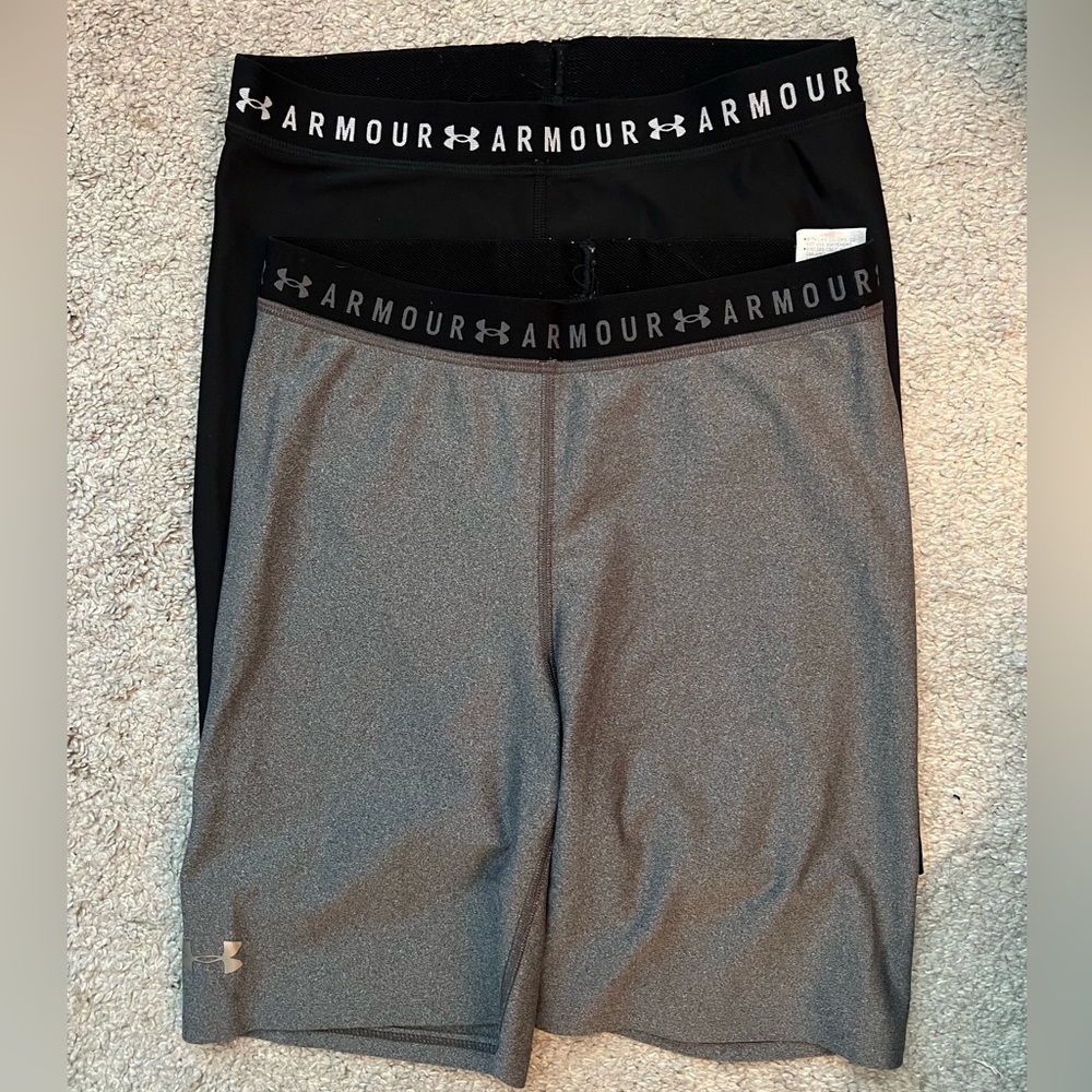 2 Under Armour Bike Shorts
